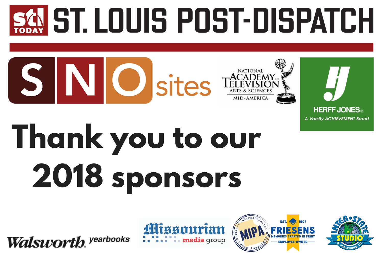 Thank you to our 2018 sponsors